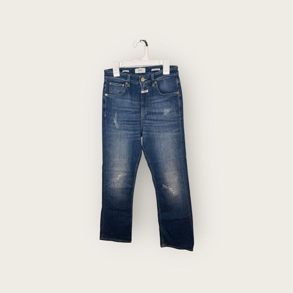 CLOSED Made In Italy Straight Leg Jeans Mid Rise Size 25